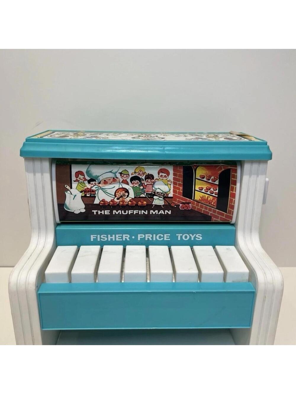 Vintage Fisher-Price Change-A-Tune Piano 2010 - Plays 3 Tunes TESTED WORKING!!
